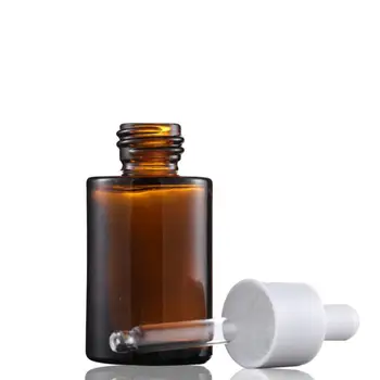 30 ml Steklene Oči Kapalko Steklenice Prazne Eterična Olja, Kozmetični Posodo 1oz Aromaterapija Tekoče Steklenico LX9456