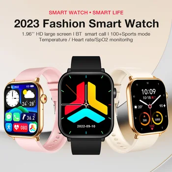 Smart Watch1.96inch TFT Zaslon, Bluetooth Telefonski Klic Pomočnika Več Športnih Načini Glasbeno Vsestranski Izbiranje Smartwatch Za Moške