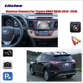 Za Toyota RAV4/XA40 2013-2016 Avto Povratne Pogled od Zadaj Kamero Auto CAM vmesnika RCA Povežite Prvotnih Tovarniških Zaslon HD CCD