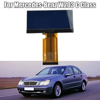 Avto Merilnik Gruče LCD-Zaslon Za Mercedes-Benz W203 C-Razred 2001-2004 Avto armaturne plošče LCD-Zaslon Instrument Grozd Zaslon