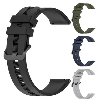 22 mm Silikonski Trak za Zapestje jermenčki ForHuawei Watch OrGT3 Pro Watch Shockproof Zamenjava Pasu Pribor Znoj Odporne
