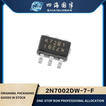50PCS Elektronske Komponente 2N7002DW-7-F 2N7002DW MOSFET 2N-CH 60V 0.23 NA SOT-363