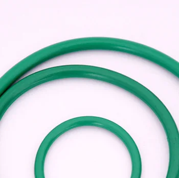 15pcs 4 mm premer žice zelena fluor kavčuk O-tesnilo obroči nepremočljiva izolacija gumico 38 mm-zunanji premer 43mm