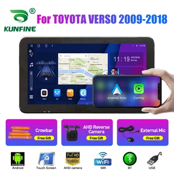 Avto Radio Za TOYOTA VERSO 2009-2018 Okta Core Android Avto DVD GPS Navigacija Avtomobilski Stereo Napravo glavne enote Carplay Android Auto