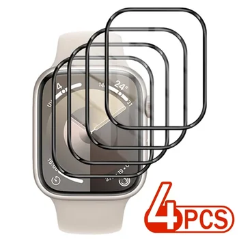 Za Apple iWatch 9 41mm 45 mm Mehka Ukrivljeno Zaščitno folijo HD 3D Polno Kritje Screen Protector za iWatch9 Apple Watch S9 Ne Steklo